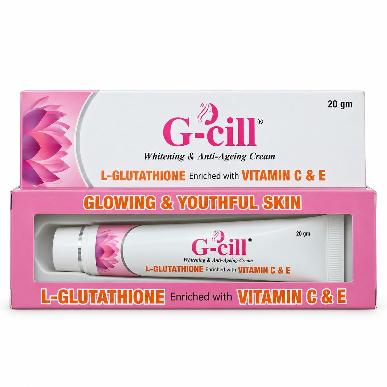 G-Cill Cream front packaging and tube